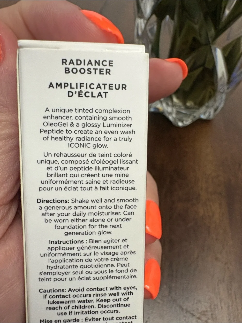 ICONIC London Radiance Booster - Carmel Glow. New in box